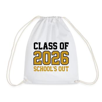 Logo des écoles de la promotion 2026 - Sac de sport léger - blanc - Devant