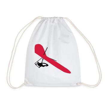drachenflieger - Drawstring Bag - white - Front