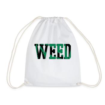 WEED - Sac de sport léger - blanc - Devant