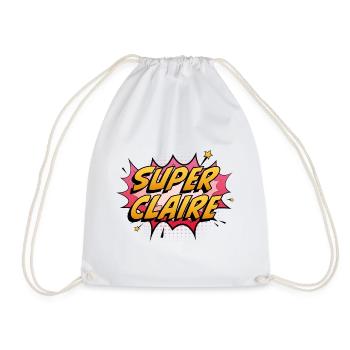 Super Claire - Sac de sport léger - blanc - Devant