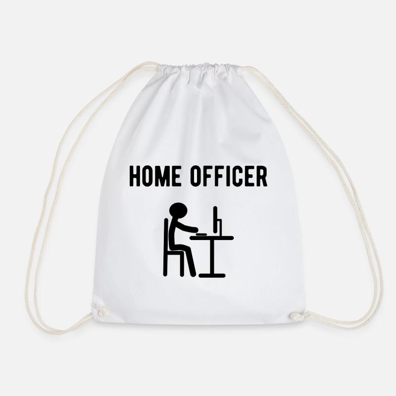 Home Officer - Turnbeutel - Weiß