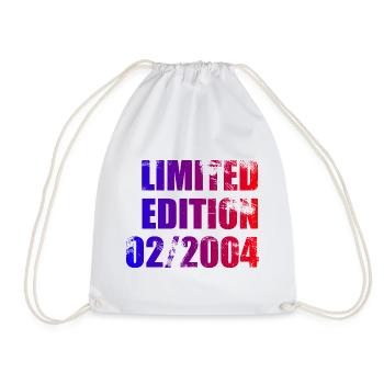 22e anniversaire Édition Limitée 02/2004 - Sac de sport léger - blanc - Devant