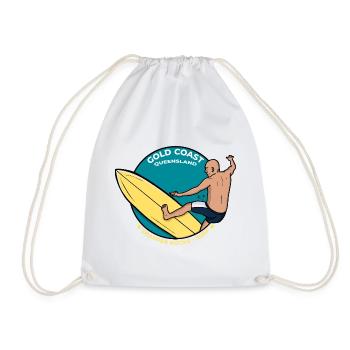 Le vivaneau de la Gold Coast Queensland Rocks Surf Tropical - Sac de sport léger - blanc - Devant