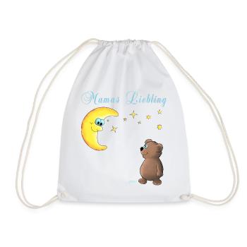Mamas Liebling - Turnbeutel - Weiß - Vorne