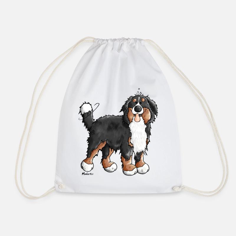 Bonne bouvier bernois - Chien - Chiens - Sac de sport léger - blanc