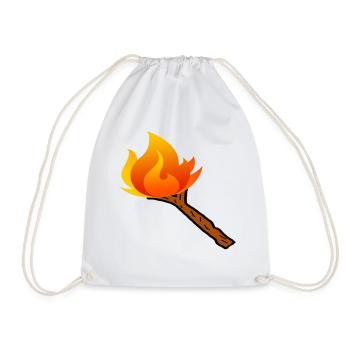Stock Emote - Turnbeutel - Weiß - Vorne