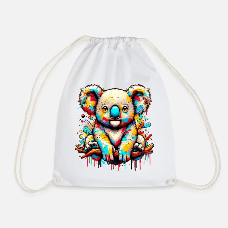 Koala - Turnbeutel - Weiß