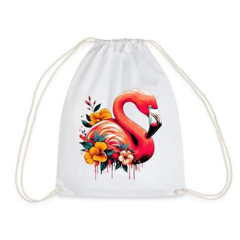 Flamant - Sac de sport léger - blanc - Devant