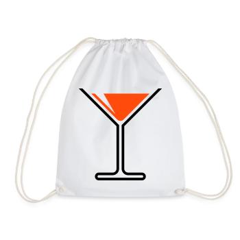 XUrlaubspass (Orange) - Sac de sport léger - blanc - Devant
