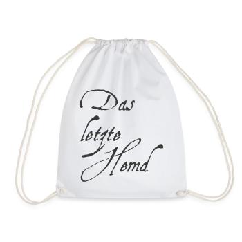 The Last Shirt - Drawstring Bag - white - Front