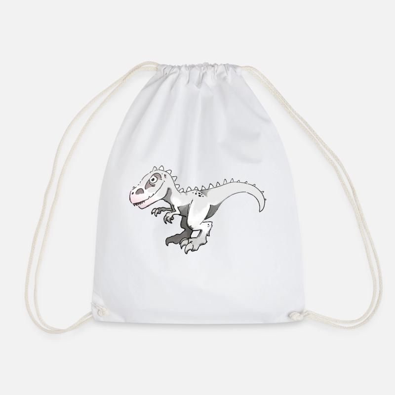 Indominus Rexy - Drawstring Bag - white
