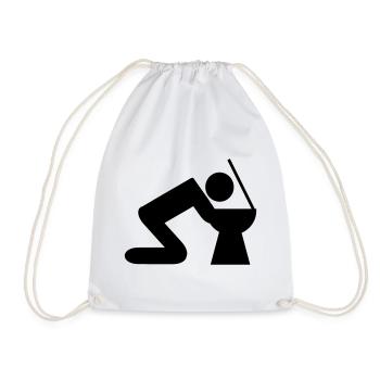 passe - Sac de sport léger - blanc - Devant