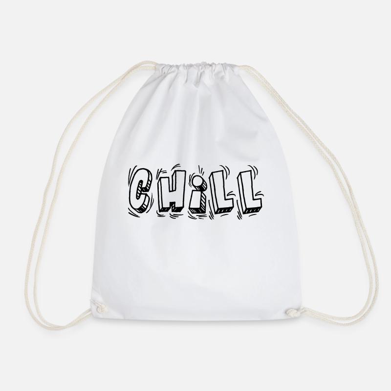 Chill - Turnbeutel - Weiß