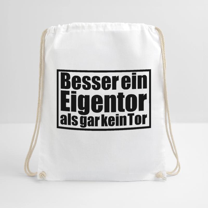 Besser ein Eigentor Turnbeutel