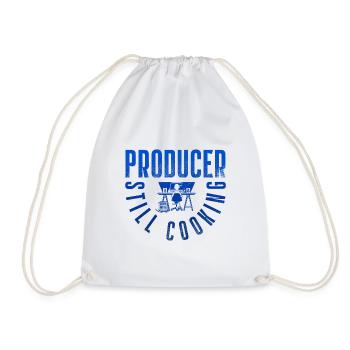 Producteur Toujours en train de cuisiner la musique - Sac de sport léger - blanc - Devant