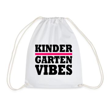 kindergarten vibes - Turnbeutel - Weiß - Vorne