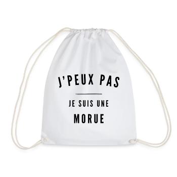 Night Brush Trail - Drawstring Bag - white - Front