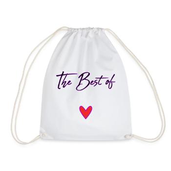 BONNE FÊTE. COEUR. BONNE FÊTE MAMAN. MAMAN - Sac de sport léger - blanc - Devant