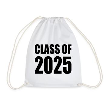 Class of 2025 - Turnbeutel - Weiß - Vorne