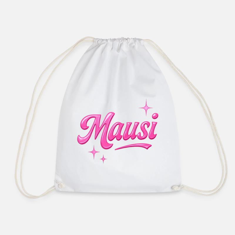 Mausi / Y2K Style - Sac de sport léger - blanc