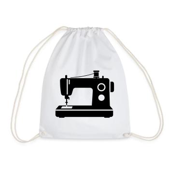 machine à coudre - Sac de sport léger - blanc - Devant