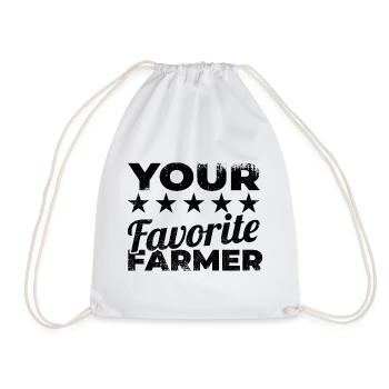 meilleur agriculteur - Sac de sport léger - blanc - Devant