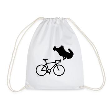 Bicycle Cycling Bunny - Sac de sport léger - blanc - Devant