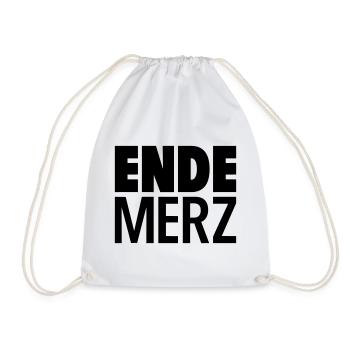 Ende Merz - Turnbeutel - Weiß - Vorne