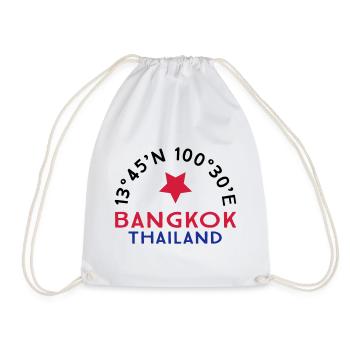 Bangkok - Turnbeutel - Weiß - Vorne
