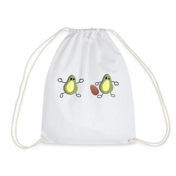avocadofootball.png - Sac de sport léger - blanc - Devant