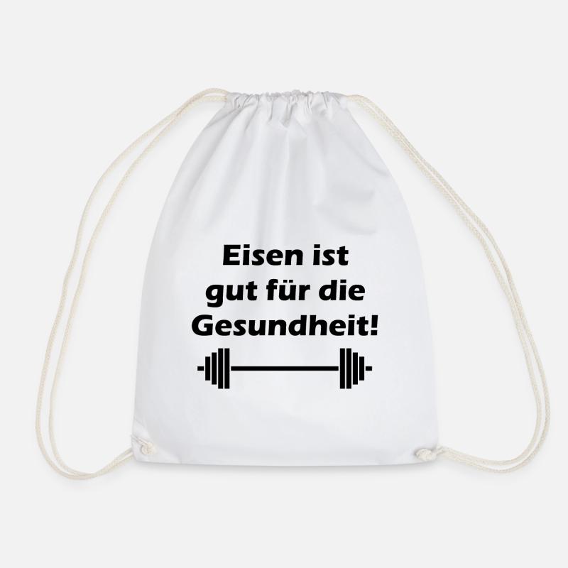 Fitness - Turnbeutel - Weiß