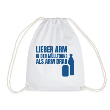 Sarcasme de collectionneur de gages : t-shirt de parole drôle - Sac de sport léger - blanc - Devant