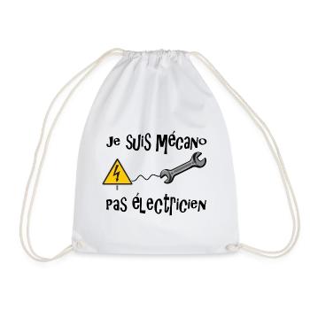 Mécanicien - Sac de sport léger - blanc - Devant