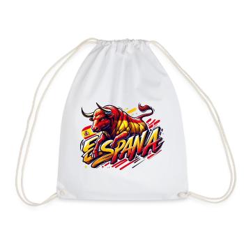 Espagne Bullen Design - Sac de sport léger - blanc - Devant