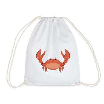 Cancer - Drawstring Bag - white - Front