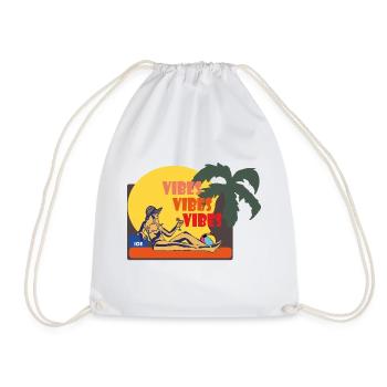 Été - Sac de sport léger - blanc - Devant