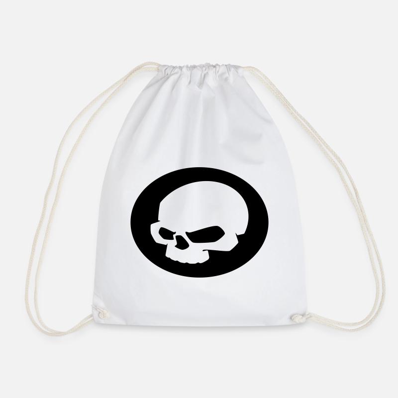 Crâne - Sac de sport léger - blanc