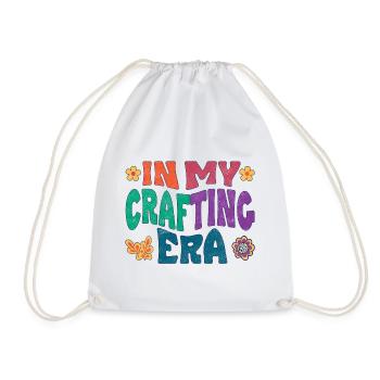 À l’époque de l’artisanat - Sac de sport léger - blanc - Devant