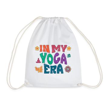 À l’époque du yoga - Sac de sport léger - blanc - Devant