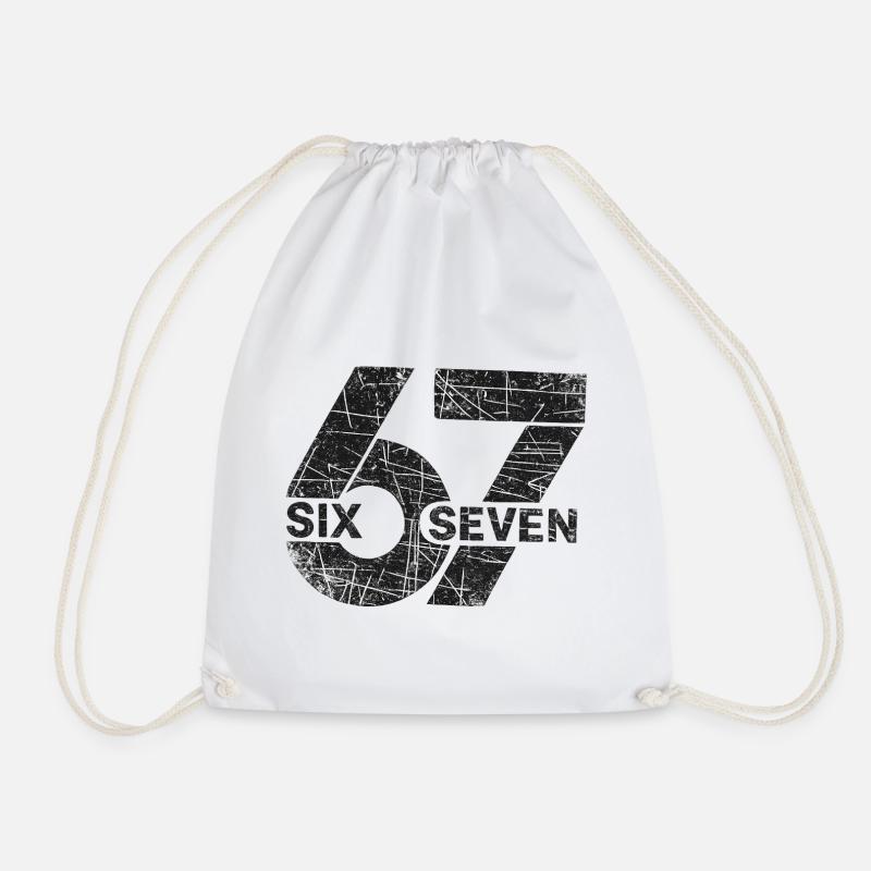 67 Six Seven - Turnbeutel - Weiß