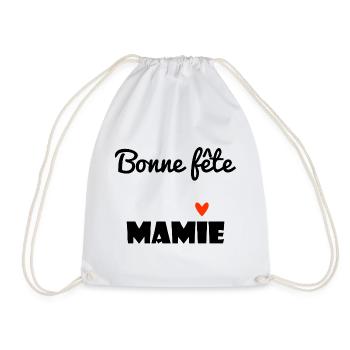 OMA. MAMA. GROSSMUTTER. MUTTERTAG. GESCHENK - Turnbeutel - Weiß - Vorne