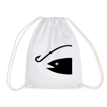 Pêche - Sac de sport léger - blanc - Devant