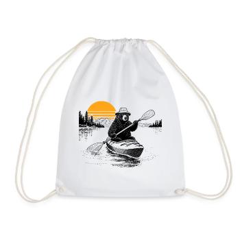 Kayak Bear - Sac de sport léger - blanc - Devant