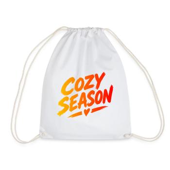 COZY SEASON - Turnbeutel - Weiß - Vorne