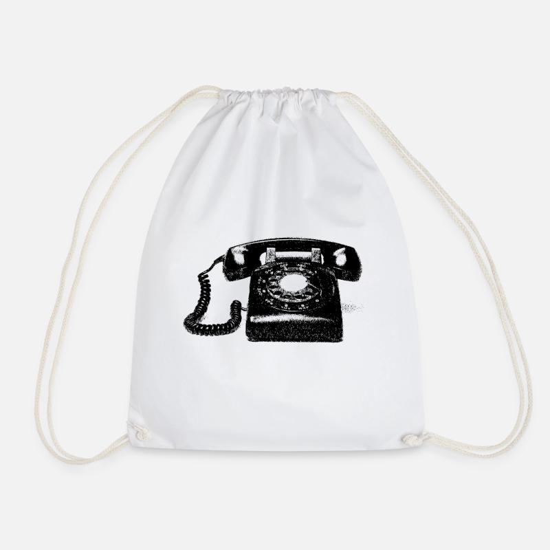 TELEFON - Turnbeutel - Weiß
