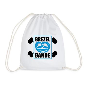 brezel bande - Turnbeutel - Weiß - Vorne