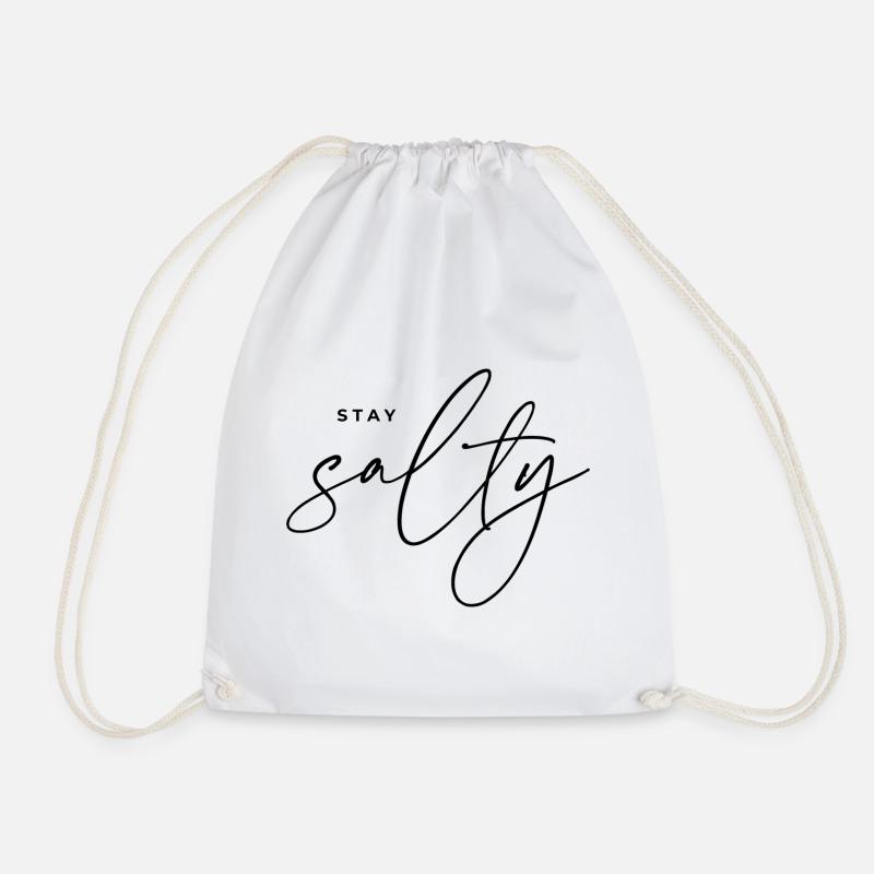 Stay Salty - Turnbeutel - Weiß