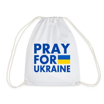 Ukraine - Turnbeutel - Weiß - Vorne