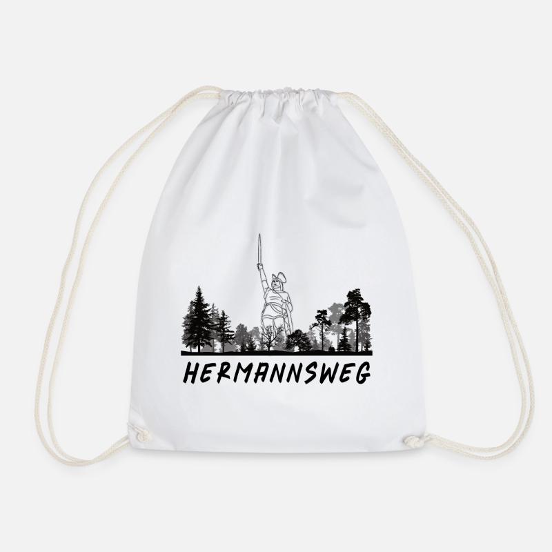 Hermannsweg - Turnbeutel - Weiß
