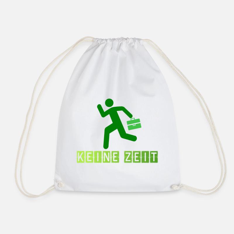 Professional with an emphasis on mobility - Drawstring Bag - white